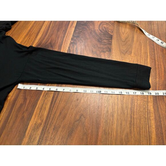 Threads 4 Thought Women's Black Twist Front Pullover Hoodie Medium - Picture 4 of 7